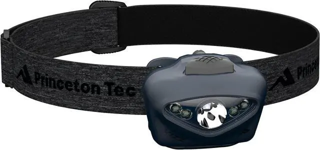 Main image of Princeton Tec Vizz LED Headlamp 550 Lumen Dimmable White and Red LEDs, IPX7 Waterproof Rating, Dual Beam Modes Runs on 3 AAA, Lightweight and Rugged