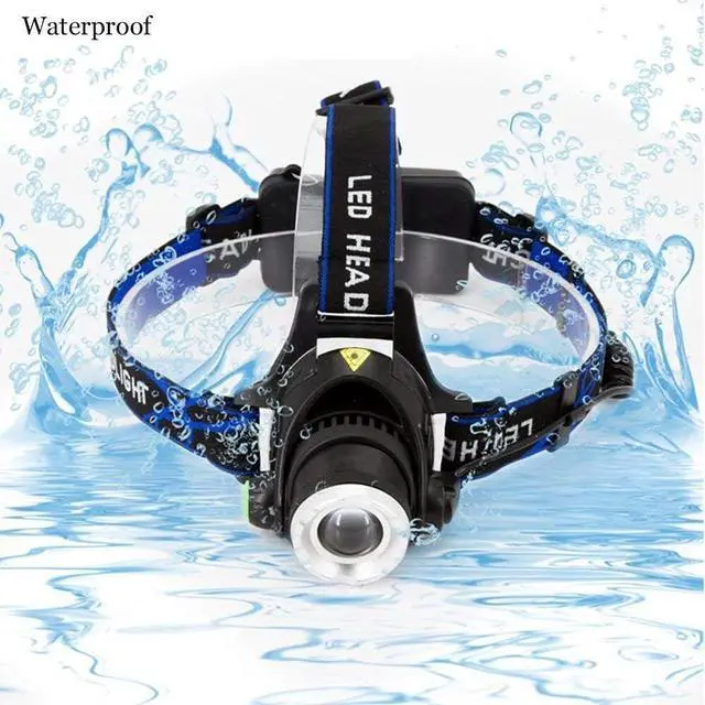 Alt view image 5 of 6 - Ultra-Bright 3000 Lumen 3 Mode with AAA Batteries Waterproof LED Headlamp,2-Pack