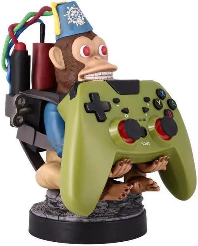 Main image of Exquisite Gaming: Call of Duty: Monkeybomb - Original Mobile Phone & Gaming Controller Holder, Device Stand, Cable Guys, Licensed Figure