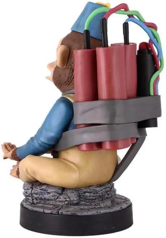 Alt view image 6 of 6 - Exquisite Gaming: Call of Duty: Monkeybomb - Original Mobile Phone & Gaming Controller Holder, Device Stand, Cable Guys, Licensed Figure