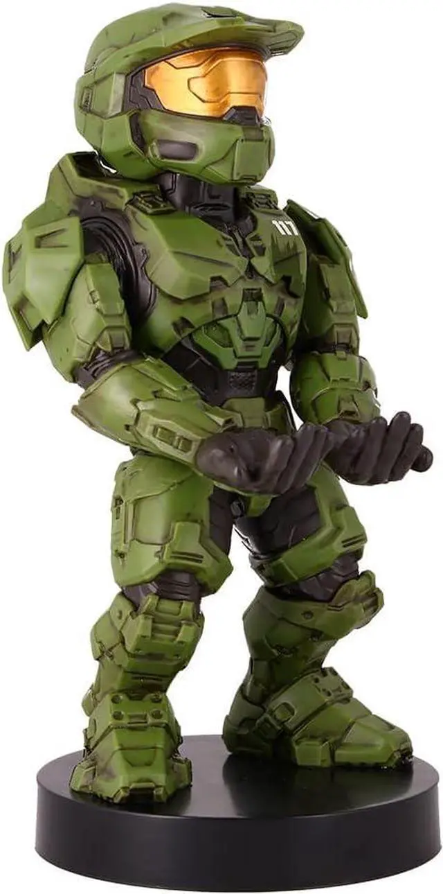 Main image of Exquisite Gaming: Halo: Master Chief - Mobile Phone & Gaming Controller Holder, Device Stand, Cable Guys, Xbox Licensed Figure, Green