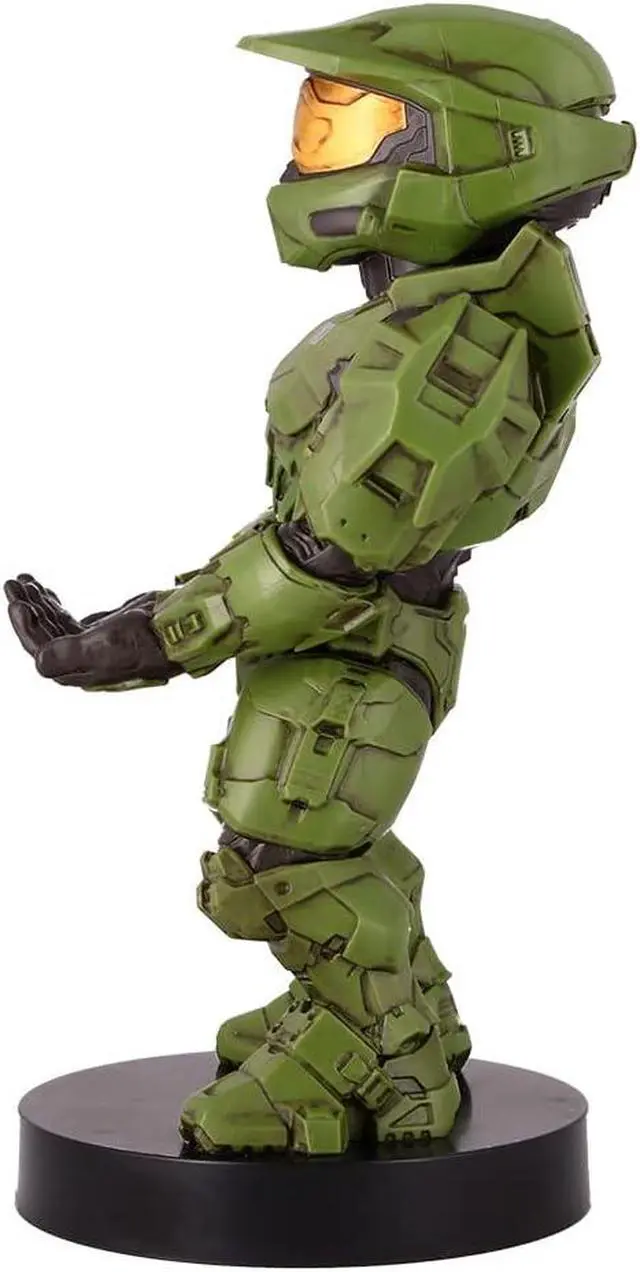 Alt view image 4 of 7 - Exquisite Gaming: Halo: Master Chief - Mobile Phone & Gaming Controller Holder, Device Stand, Cable Guys, Xbox Licensed Figure, Green