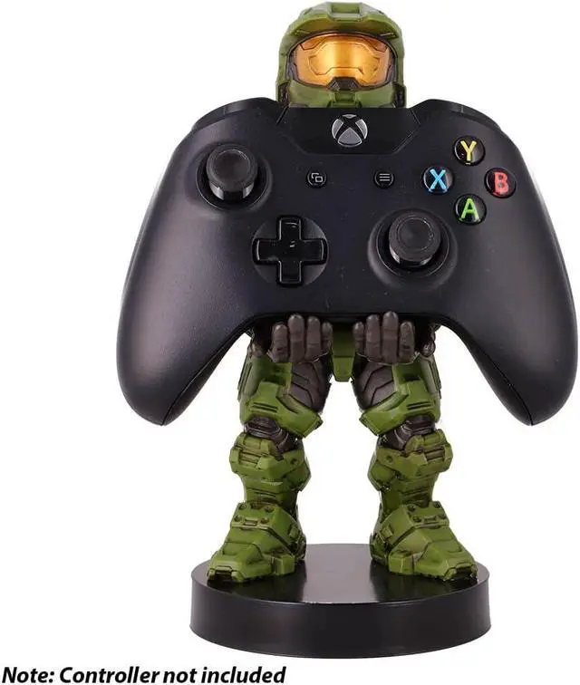 Alt view image 7 of 7 - Exquisite Gaming: Halo: Master Chief - Mobile Phone & Gaming Controller Holder, Device Stand, Cable Guys, Xbox Licensed Figure, Green