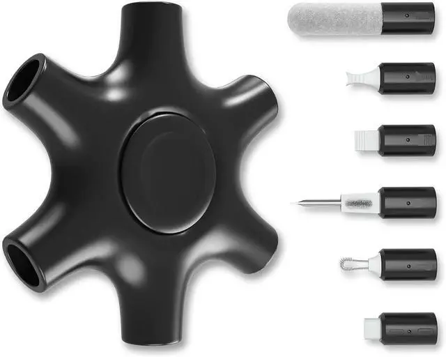 Main image of iPhone Cleaning Kit for Charging Port Cleaner,Lightning Charger Connector | Speaker Cable,AirPod Pro Cell PhoneCleaning PuttyRepair Restore Tool,Thin Cleaning Brushes,Microfiber Cloths,Port Pick