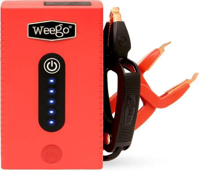 Main image of Weego 44s: 2100A Self-Use 12V Lithium Car Battery Jump Starter USA-Engineered Safe Replacement for Jumper Cables - Car Jumper Starter Portable for 7L Gas and 3.5L Diesel Engines (N44s)