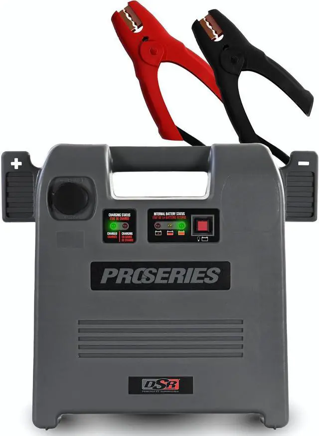 Main image of Schumacher Electric Car Battery Jump Starter & Portable Power Station - 1800 Peak Amps - 12V DC Power Outlet - with Overload & Short-Circuit Protection & Jumper Cables - DSR119