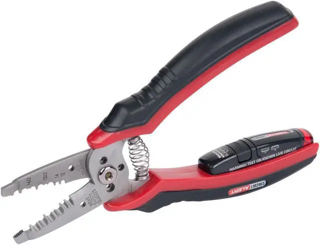 Alt view image 4 of 7 - Gardner Bender GST-224M Circuit Alert® Voltage Sensing Stainless Wire Stripper, 12/2 & 14/2 NM Cable, 7 1/2 in.