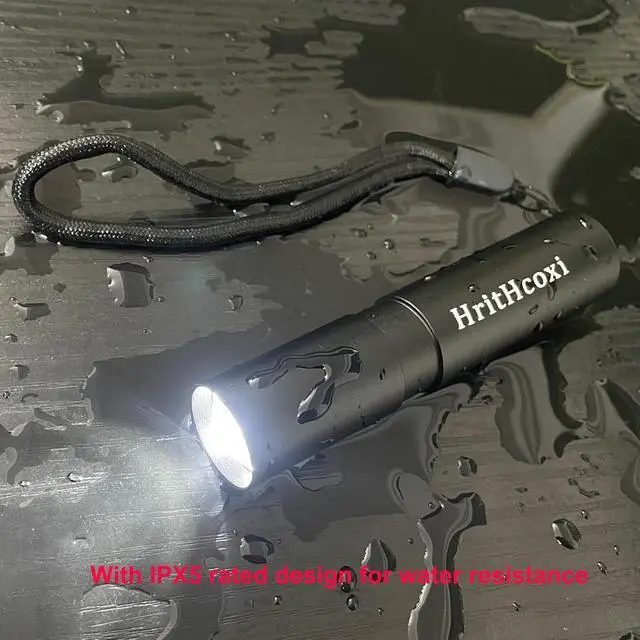 Alt view image 5 of 7 - Rechargeable LED Flashlights, 6pcs USB Zoomable Rechargeable Flashlight | Waterproof LED Flashlight, High Lumens 3 Mode XPE Rechargeable Flash Light for Camping, Hiking, Riding, Emergencies
