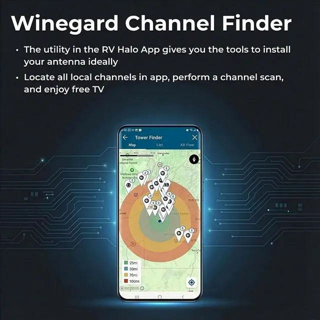 Alt view image 7 of 7 - Winegard FL-5000 Indoor HD Antenna FlatWave - Non-Amplified VHF/UHF Indoor TV Antenna-Over-the-Air Reception-40 Mile Range-NextGen TV Compatible Ultra-Thin-Dual Color Easy Setup-For Metro Areas