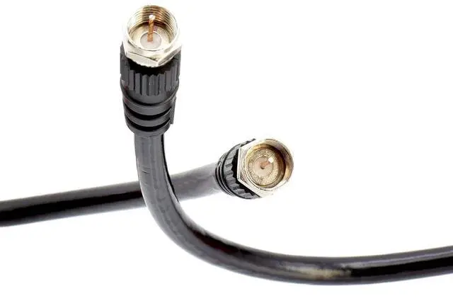 Main image of THE CIMPLE CO 75 FT RG6 Coaxial Cable with Male F-Type Connectors - Indoor/Outdoor Coax for Cable TV, Satellite, Antennas - 75 Ohm, 75 Feet (22 Meters), Black