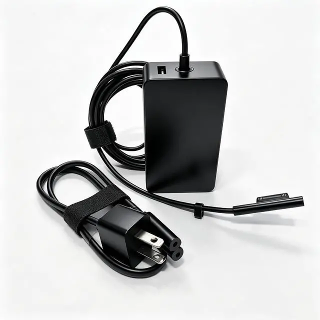 Alt view image 2 of 7 - 65W Charger for Microsoft Surface Pro X, 3,4,5,6,7,7+,8,9,10,11 | Power Adapter for Windows Surface Laptop 7/6/5/4/3/2/1, Go Tablet, Book 3/2/1