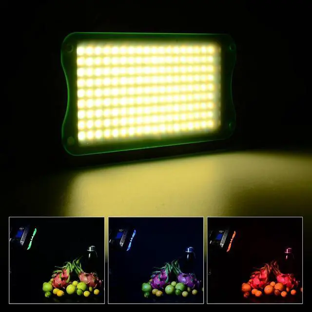Alt view image 5 of 7 - VILTROX VL-162T CRI95+ LED Video Light, Portable Camera Photo Light Panel Dimmable for DSLR Camera Camcorder with Battery, Charger, High Brightness, 3300K-5600K Bi-Color, White Filter and LCD Display