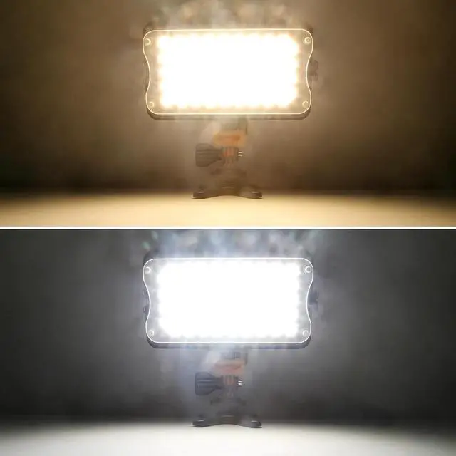 Alt view image 6 of 7 - VILTROX VL-162T CRI95+ LED Video Light, Portable Camera Photo Light Panel Dimmable for DSLR Camera Camcorder with Battery, Charger, High Brightness, 3300K-5600K Bi-Color, White Filter and LCD Display