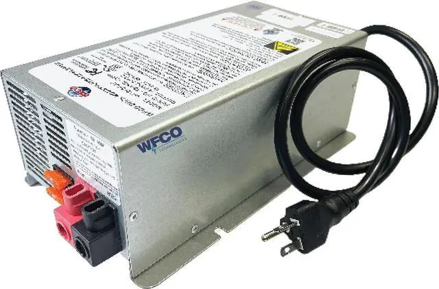 Main image of WFCO Arterra WF-9865-AD-CB Converter/Charger - Deckmount - 65 Amp DC Output (20 Amp AC Power Cord) , Gray