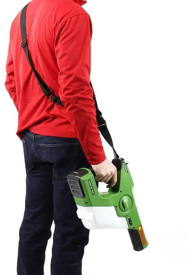 Alt view image 3 of 7 - Victory Innovations Cordless Electrostatic Handheld Sprayer for Disinfectants and Sanitizers, 360° Coverage, 3-in-1 Nozzle, Easy Fill Tank Covers 2,800 Sq Ft, Green, 33.8 Fl Oz (Pack of 1), (VP200ESK)
