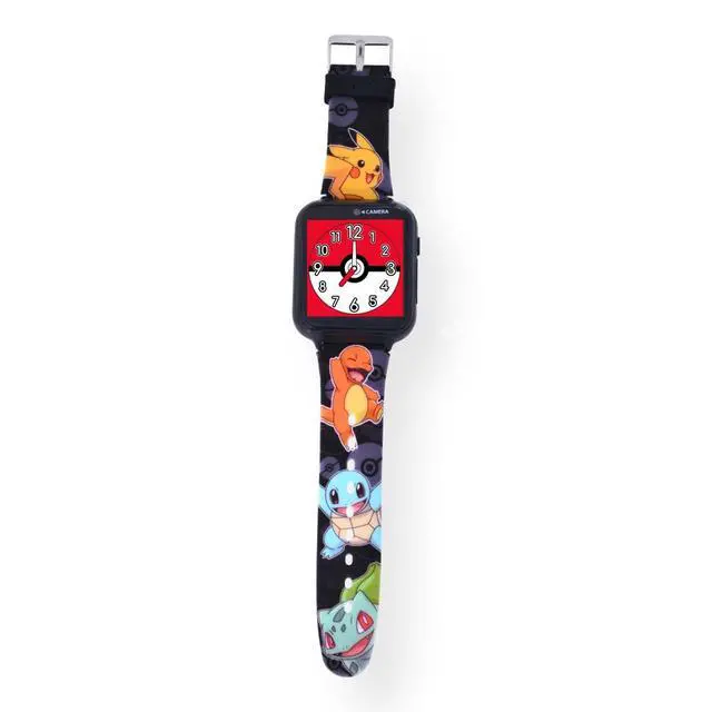 Alt view image 6 of 7 - Pokémon Interactive Kids Smartwatch Touchscreen Watch with Games, Camera, Voice Recorder, Step Tracker, Alarm & Timer 10 Pokémon Watch Faces, USB Rechargeable Fits Wrists 5.5" to 8"