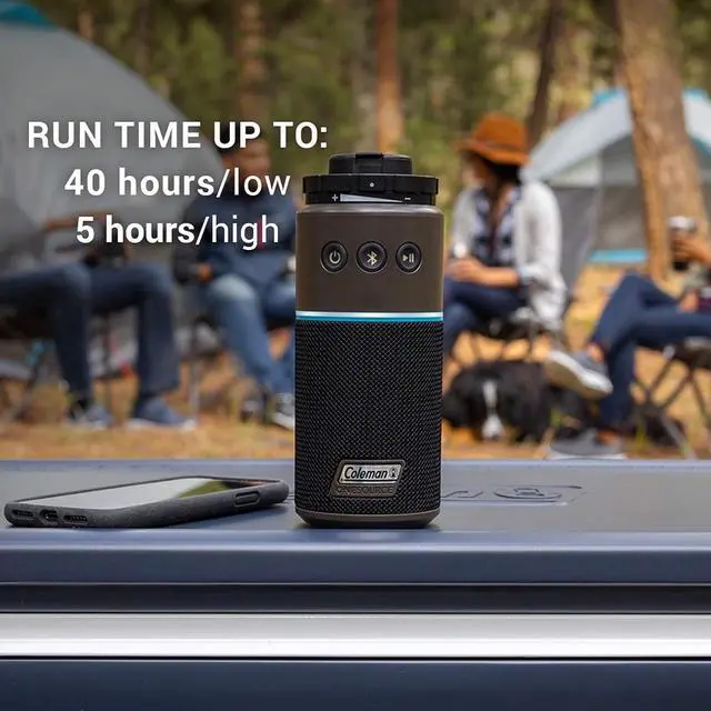 Alt view image 5 of 7 - Coleman OneSource Rechargeable Outdoor Camping Gear: Camp Shower, Cordless Vacuum, Fan, Speaker, & Air Pump Options with Included Rechargeable Battery