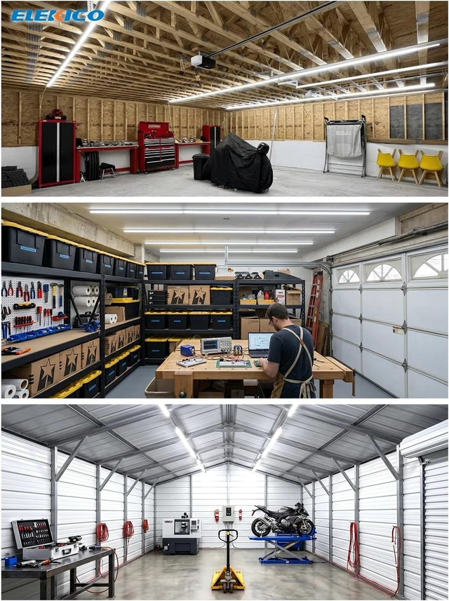 Alt view image 2 of 7 - Industrial Grade Ultra-Bright 100W 8FT Led Shop Lights 15000LM 6Pack