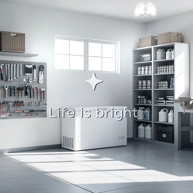 Alt view image 6 of 7 - LUXRITE LED Garage Light 80W, 8000 Lumens, 5000K (2 Pack)