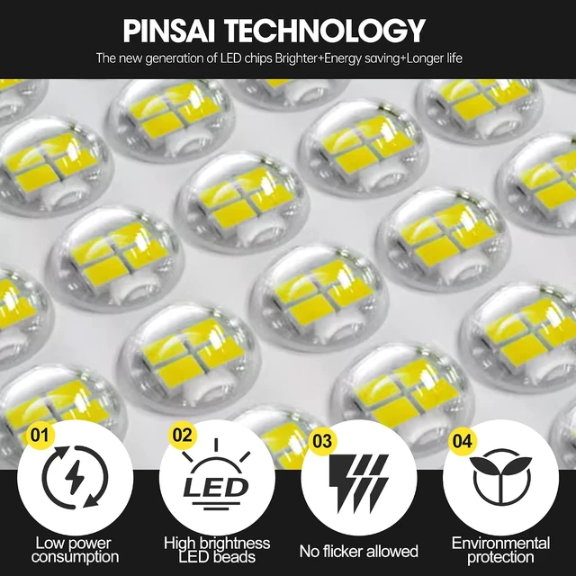 Alt view image 6 of 6 - 2 Packs LED Garage Light,Super Bright Screw in E26/E27 Ceiling Shop Work Lamp, 280W 30000 Lumen Deformable Basement Bulb Fixture with 12+1 Adjustable Panels, Lighting for Workshop, Attic