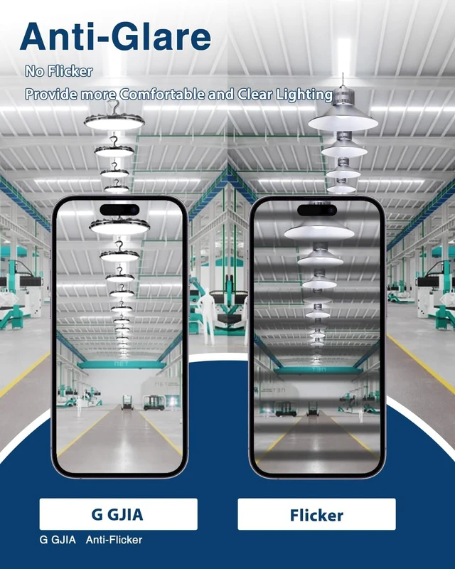Alt view image 5 of 7 - 200W UFO LED High Bay Light, Aluminum LED Shop Lights with 26000LM