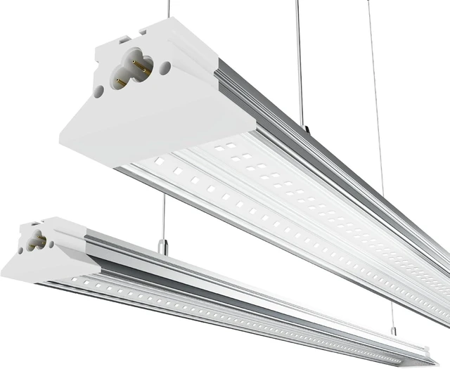 Main image of 4FT LED Shop Light 2 Pack 50W 7000 Lumens 6500K