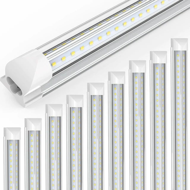 Main image of JESLED 8FT LED Shop Light 100W 15000LM ETL 10 Pack