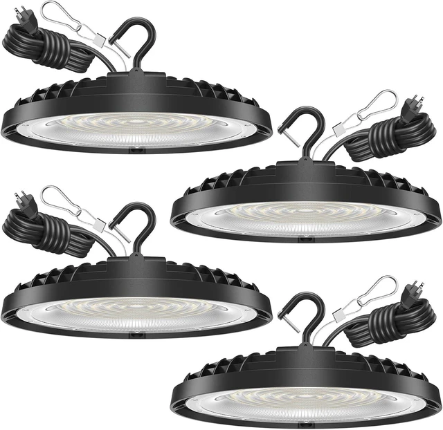 Main image of 200W UFO LED High Bay Light, 28,000LM LED Shop Light Fixture, 5000K 120VAC