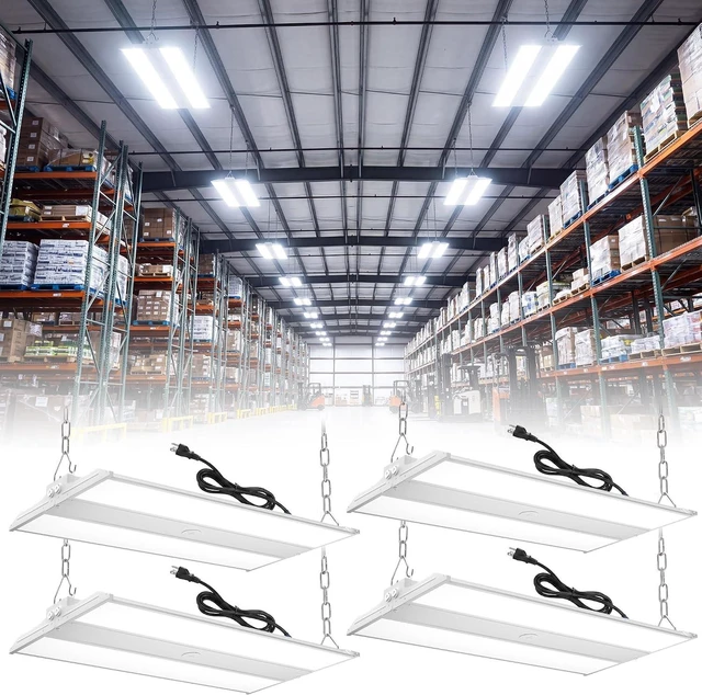 Main image of VOLISUN 2FT High Bay LED Shop Lights 4Pack, 200W 30000LM LED Linear Light