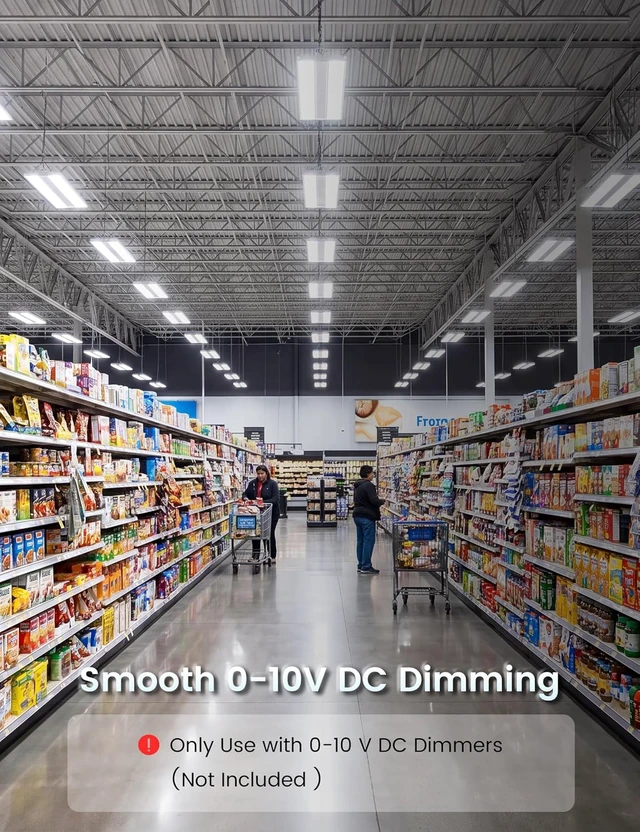 Alt view image 2 of 7 - VOLISUN 2FT High Bay LED Shop Lights 4Pack, 200W 30000LM LED Linear Light