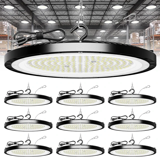 Main image of ONLYLUX 150W UFO LED High Bay Light 22500LM 5000K High Bay Shop Lighting