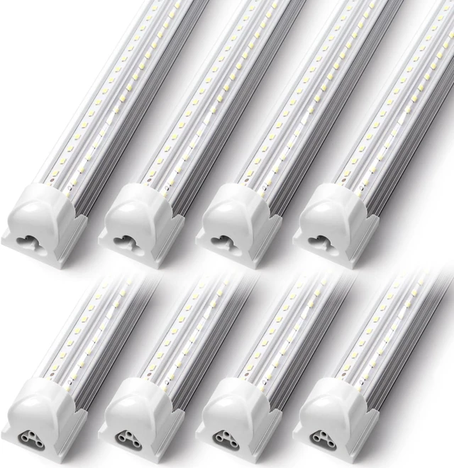 Main image of LED Shop Light for Garage, T8, 3FT, 30W, 4680LM, 6000K, 8 Pack
