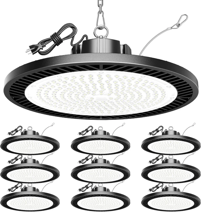 Main image of Industrial-grade 250W 40000LM High Bay LED Shop Lights for Shop DIY Garage
