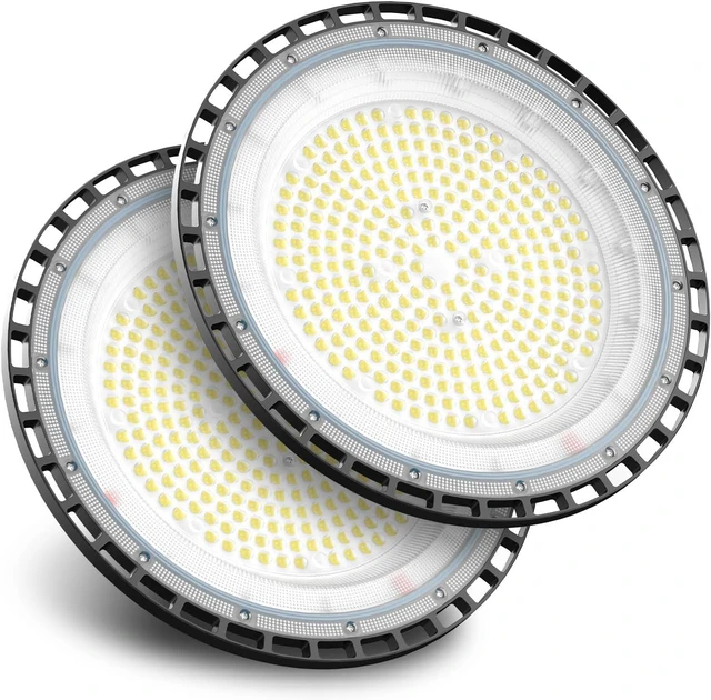 Main image of 320W UFO LED High Bay Light 48000LM 5000K Commercial Grade for Shop