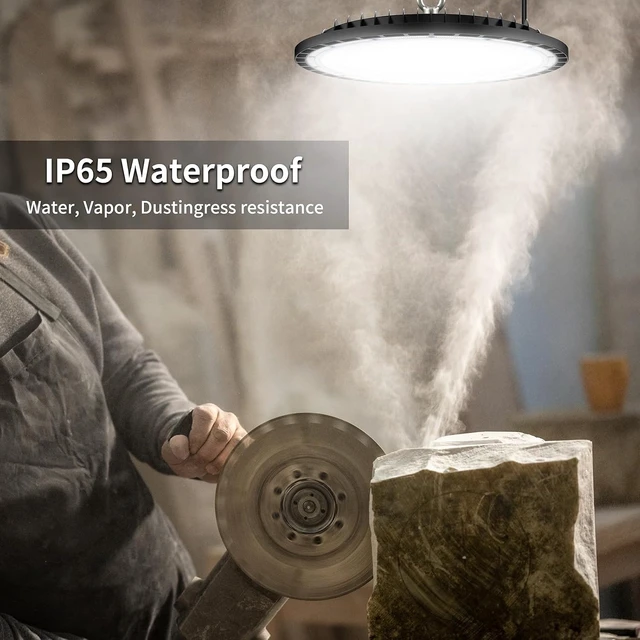 Alt view image 6 of 7 - 320W UFO LED High Bay Light 48000LM 5000K Commercial Grade for Shop