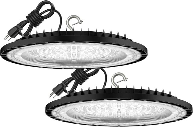 Alt view image 7 of 7 - 320W UFO LED High Bay Light 48000LM 5000K Commercial Grade for Shop