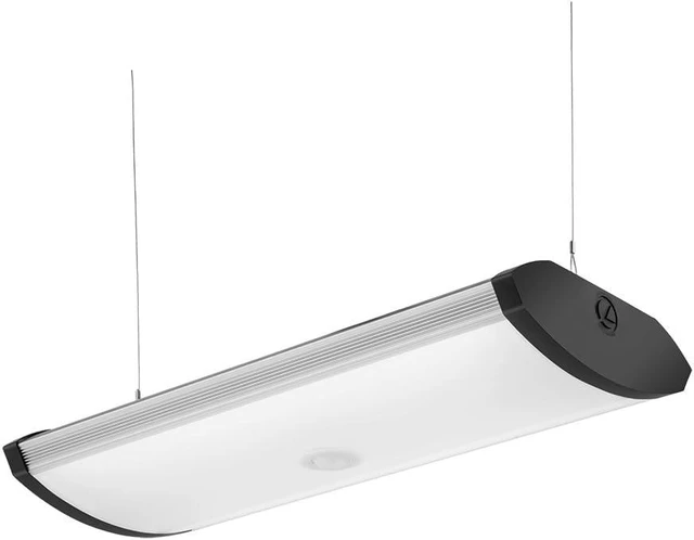 Main image of Lithonia Lighting 40K SGLL 24 80CRI 4000K PIR M4 Adjustable Indoor LED Garage Light with Integrated Motion Sensor, 5000 Lumens, 120 Volts, 80 Watts, Damp Listed, Silver