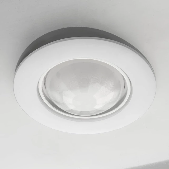 Alt view image 6 of 7 - Lithonia Lighting 40K SGLL 24 80CRI 4000K PIR M4 Adjustable Indoor LED Garage Light with Integrated Motion Sensor, 5000 Lumens, 120 Volts, 80 Watts, Damp Listed, Silver