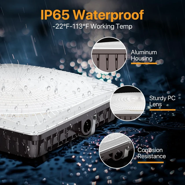 Alt view image 4 of 7 - 60W LED Canopy Lights - Selectable Wattage 60/45/30W IP65