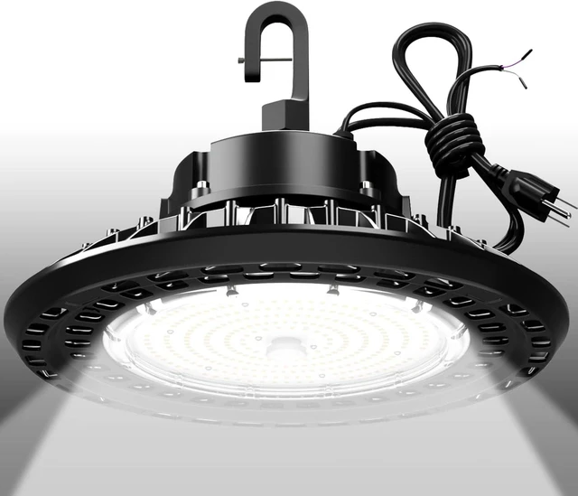 Main image of Led High Bay Light 240W 36000LM 5000K UFO ETL Listed Commercial Lights, 1-10v Dimmer High Bay LED Light Warehouse Workshop 6' Cable 100-277V