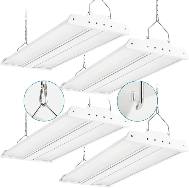 Main image of High Bay LED Shop Lights 200W/150W/100W Adjustable 28000LM 4 Pack