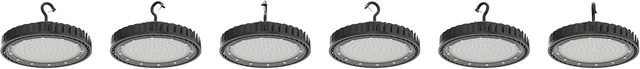 Alt view image 4 of 6 - UFO LED High Bay Light 200W 4Pack