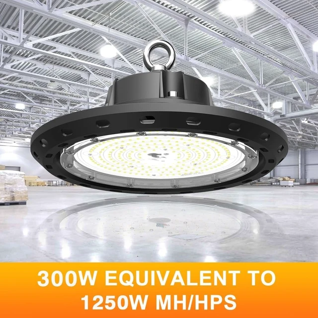 Alt view image 2 of 6 - 300W UFO LED High Bay Light