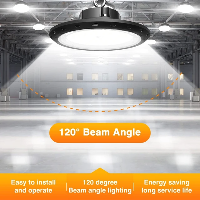 Alt view image 4 of 6 - 300W UFO LED High Bay Light