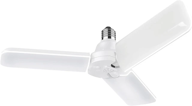 Alt view image 7 of 7 - Feit Electric LED Garage Light, Multiple Adjustable Panels, E26 Base, Ideal for Garage, Workshop, Shed, 25,000-Hour Lifetime