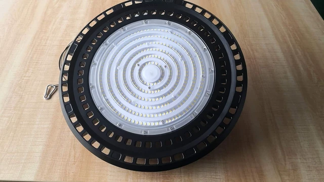 Alt view image 3 of 6 - Q QINGCHEN 240W UFO LED High Bay Light 6500K LED Warehouse Light, 240 watt UFO LED Light Fixtures