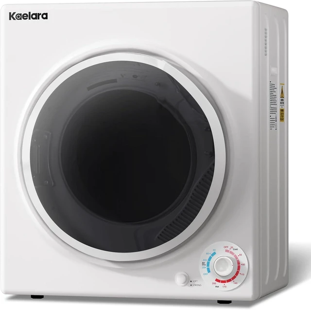 Main image of Portable Dryer, 3.5 Cu.ft Portable Dryers for Laundry with Stianless Steel Tub, 1500W Clothes Dryer Machine for Home, Apartment, 4 Dring Mode, Auto-shutt off, White