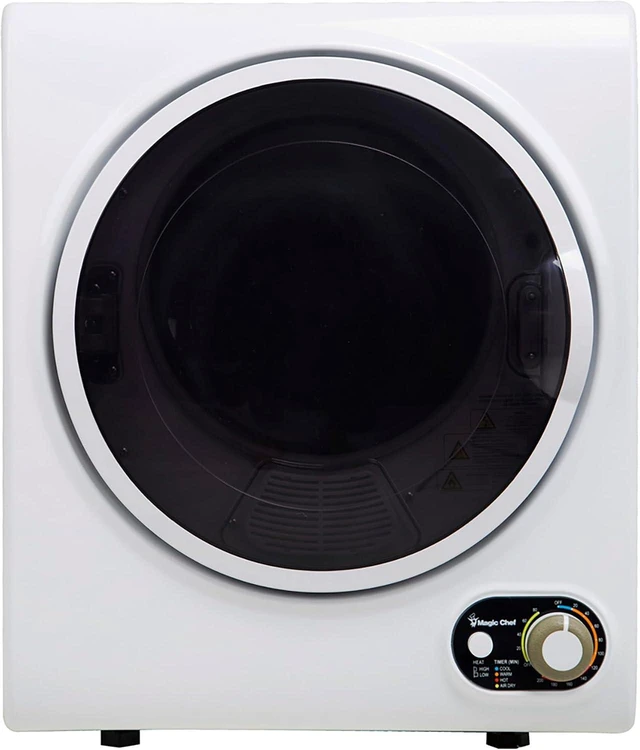 Main image of Magic Chef Compact Electric White MCSDRY15W 1.5 cu. ft. Laundry Dryer