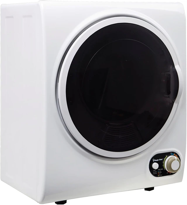Alt view image 3 of 4 - Magic Chef Compact Electric White MCSDRY15W 1.5 cu. ft. Laundry Dryer