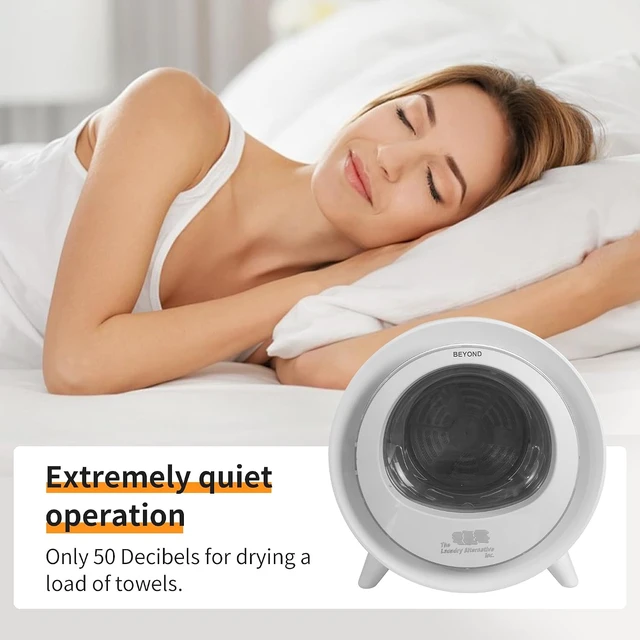 Alt view image 7 of 7 - Beyond AI Portable Compact Lightweight Tumble Dryer (White)
